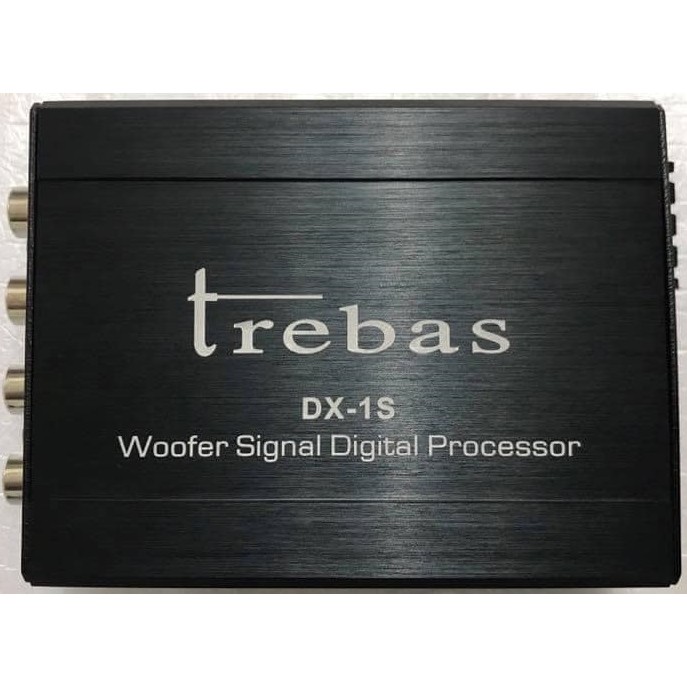 Trebas DX-1S 超低音専用DSP 手機調音APP 籃芽連線調音 1.輸出音量 2.相位 3.EQ 4.分頻點