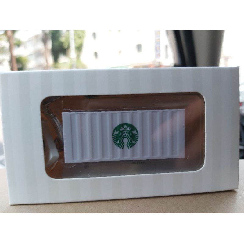 星巴克 洄瀾造型隨行卡 Starbucks 立體貨櫃造型+金媽祖悠遊卡