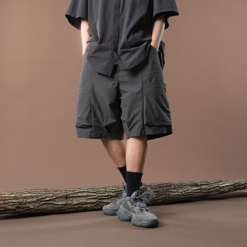 OCTO GAMBOL®️“Capsule ®️CS102 Nylon Layer Pocket Shorts”