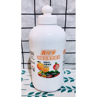 台灣製 真柑淨 碗盤 蔬果 洗滌液 500ml