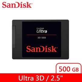 Sandisk 500G 3D Ultra SSD 硬碟