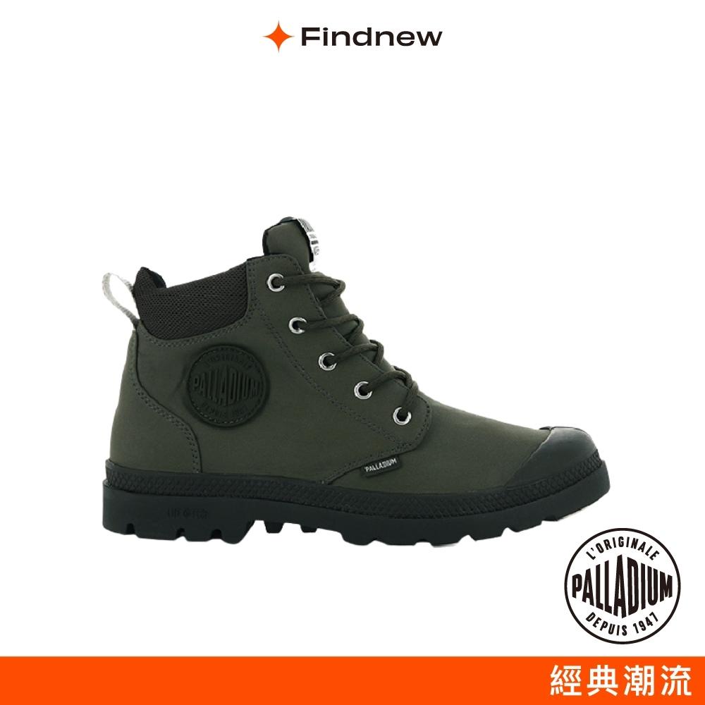 PALLADIUM PAMPA LITE+ CUFF WP+橘標防水輕量靴 墨綠色 男女共款76259【Findnew】