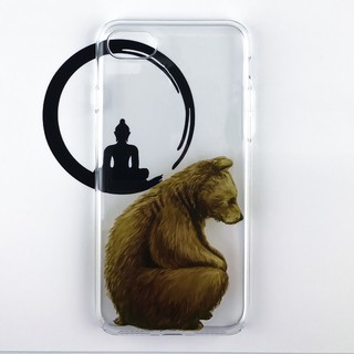 APPLE 三星 空壓殼 i11 Pro Max HTC SONY ASUS 華為 棕熊坐禪 手機殼【iSmooth】