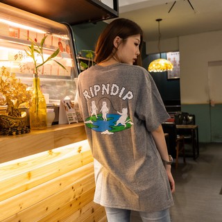 RIPNDIP 男女 FLAT TEE 短T 灰【A-KAY0】【RND3270GREY】