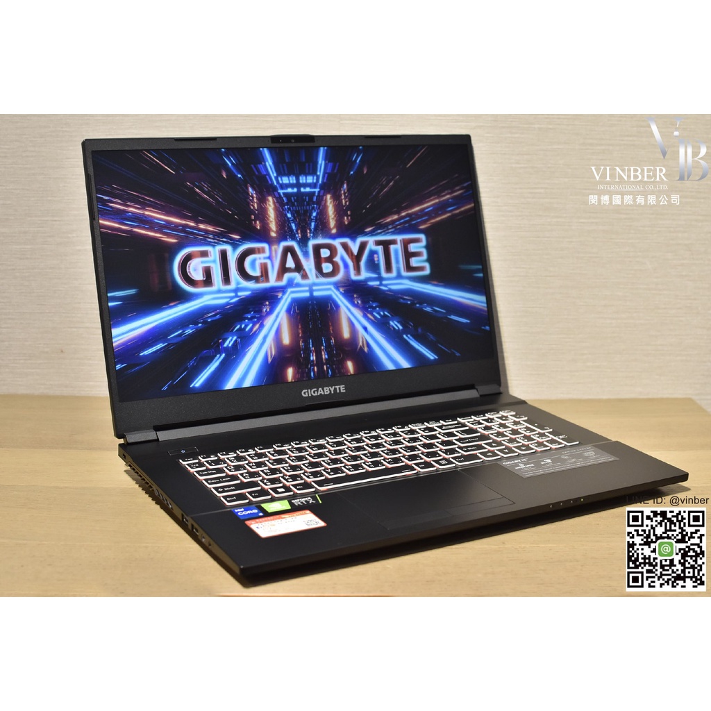 【閔博國際】(開封福利機) 技嘉 GIGABYTE Gaming G7 獨顯電競筆電 RTX3050 / 144Hz