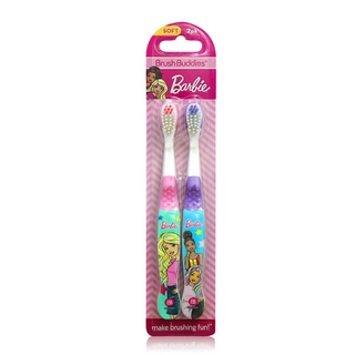 Barbie 兒童卡通牙刷2入