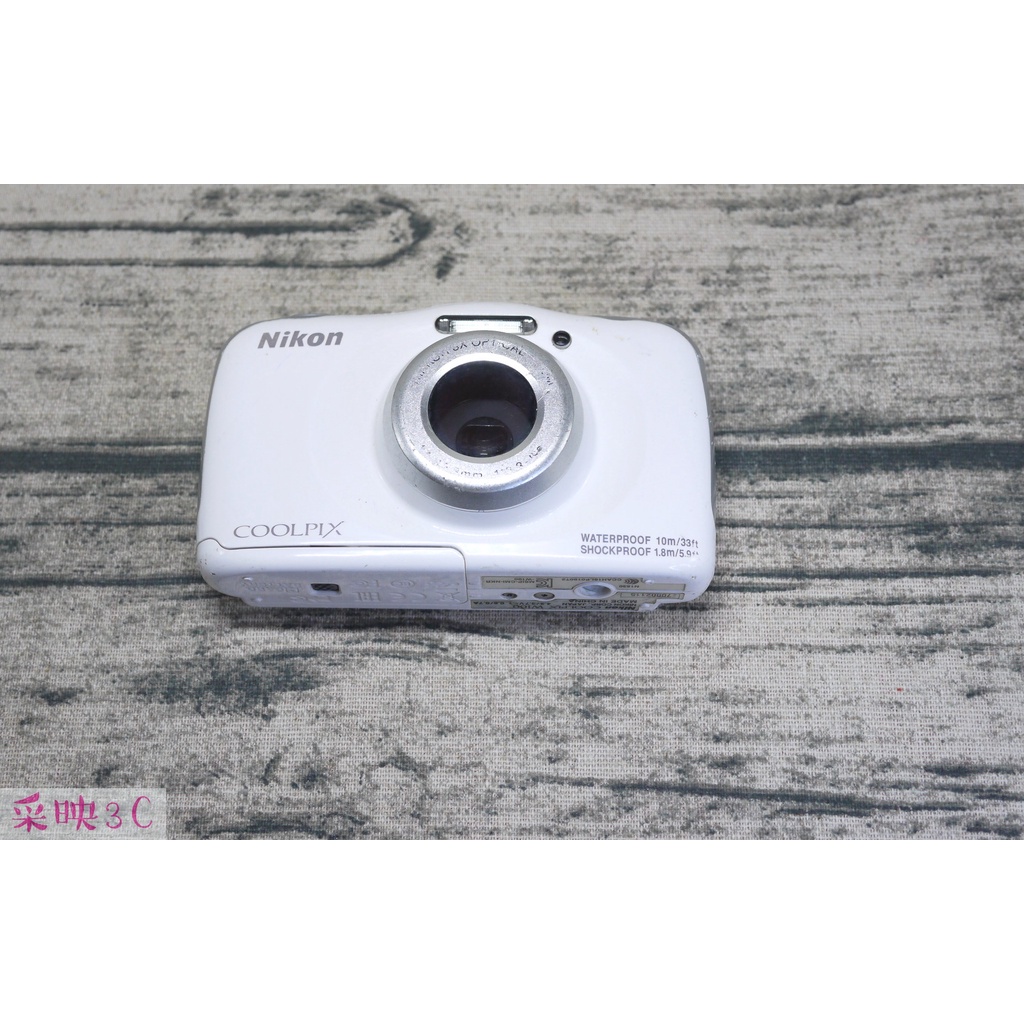 Nikon Coolpix W100 防水數位相機 白色