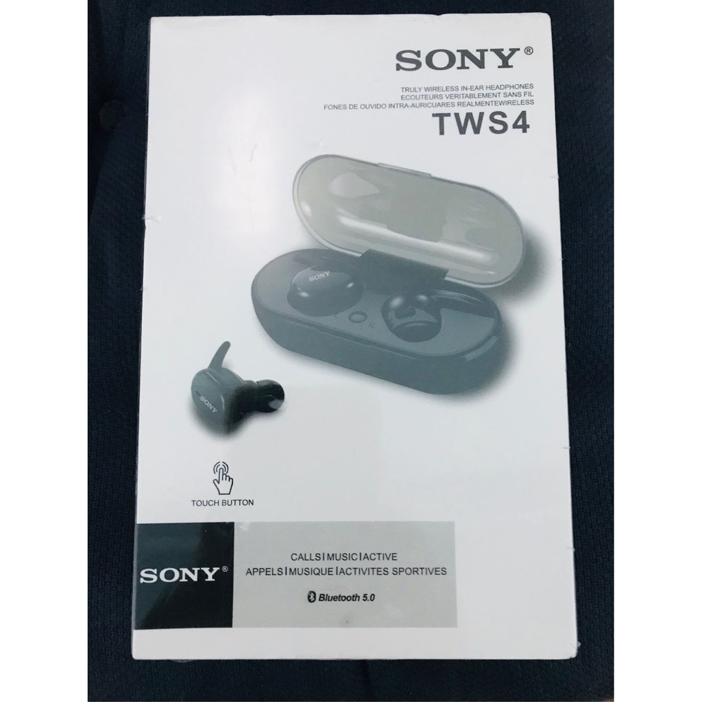 現貨 SONY TWS4 藍芽5.0 觸控式 無線藍芽耳機