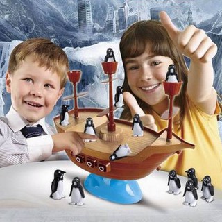 平衡企鵝 企鵝平衡船 企鵝海盜船 諾亞方舟 疊疊樂 桌遊 玩具 親子遊戲 平衡遊戲
