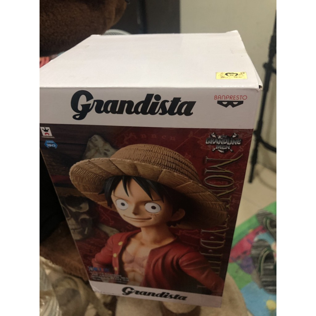 代理  MONKEY.D.LUFFY  草帽魯夫 Grandista －THE GRANDL約27公分