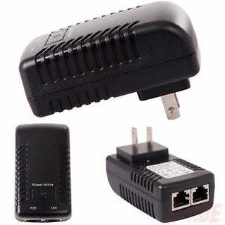 POE 電源供應器 Power Injector 48V 0.5A 支援全電壓