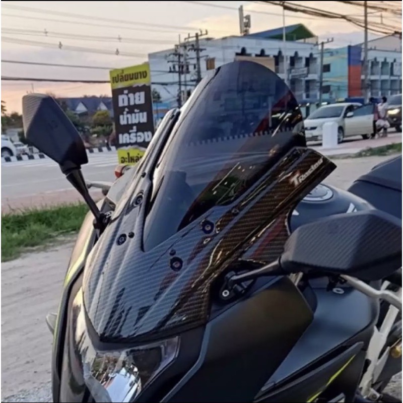 Honda CBR650F  JMAX風鏡 水轉印卡夢飾蓋(須預購)