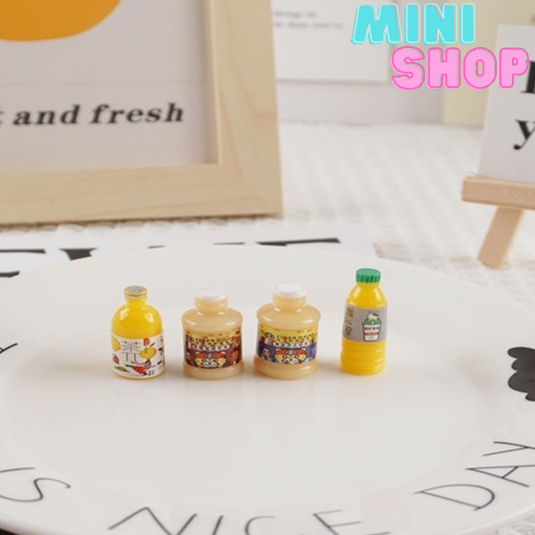 迷你果汁牛奶系列 MINI 迷你 微縮 收藏 盲盒 扭蛋 新款 伴家家 食物 兒童 小孩 玩具 食玩 盲包 可愛 驚喜
