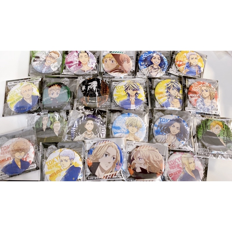 日版現貨 各代東京復仇者徽章賞 7.5公分大徽章 麥奇 龍宮寺堅 千冬 場地 武道