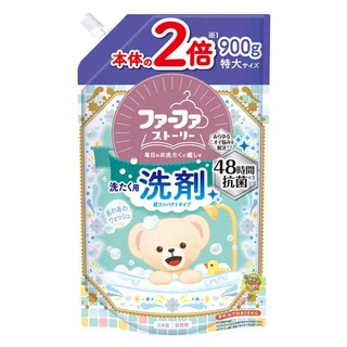 【JPGO】日本製 熊寶貝 fafa繪本系列 洗衣精 補充包900g~麝香