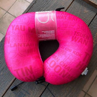 📢【現貨全新商品】OMG Design Factory 粉紅 旅行 頸枕 飛機枕