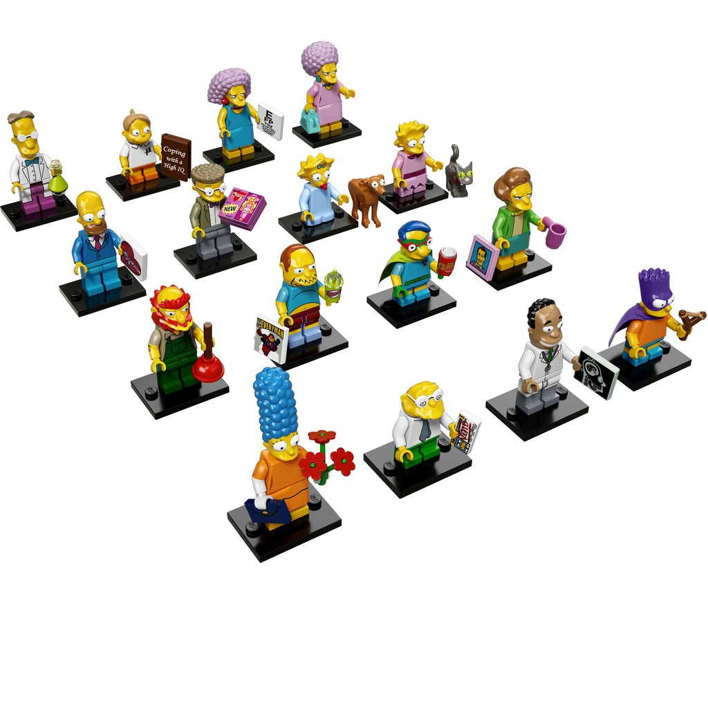 LEGO 71010 14代 No.10 石像鬼 &amp; 71009 辛普森家庭 大全套16款 (王大專屬賣場)