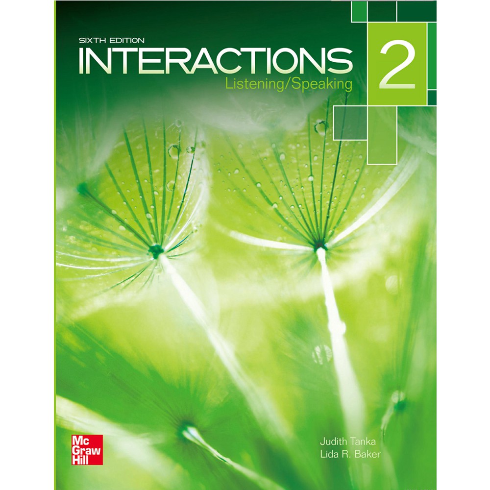 Interactions 2 6/e (Listening/Speaking)/Judith Tanka / Lida R. Baker 文鶴書店 Crane Publishing