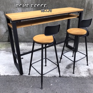 HomeDecor鄉工所 工業風傢俱 長桌 吧檯桌 吧檯桌 吧桌 桌子 實木 方桌 咖啡桌 咖啡廳 美式鄉村復古LOFT