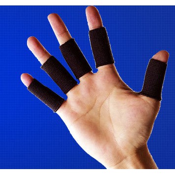 運動用品 彈性 透氣 護指墊 護指套10個裝 顏色隨機