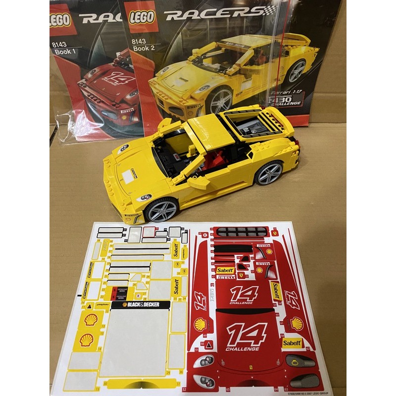 LEGO 8143 法拉利 F430(二手)1:17