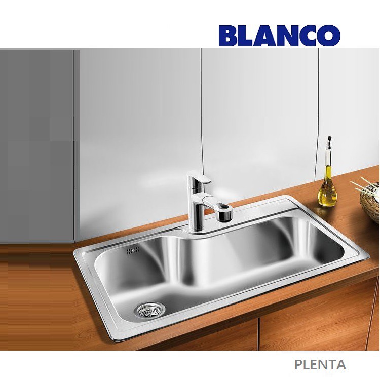 【BS】德國 Blanco｜76cm｜不鏽鋼水槽｜PLENTA｜514029｜流理檯