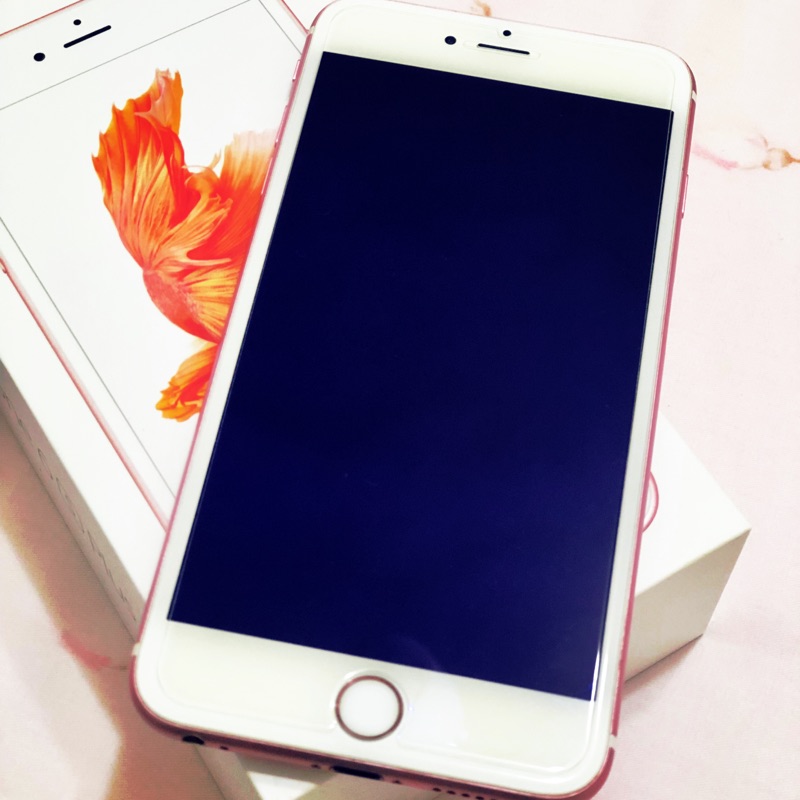iphone 6S Plus 粉色 二手 64G 已貼抗藍光玻璃貼 不議價