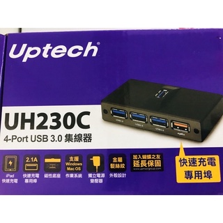 (蝦皮免運) Uptech 登昌恆 UH230C 4-Port USB 3.0集線器 二手 低價出清