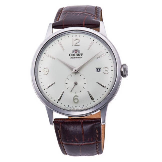 ORIENT東方錶 機械錶 銀框白面 皮帶款 RA-AP0002S