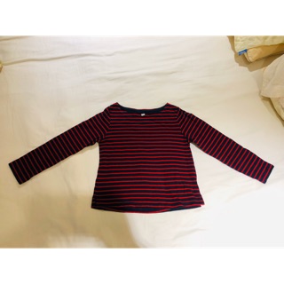 UNIQLO 條紋挺版上衣