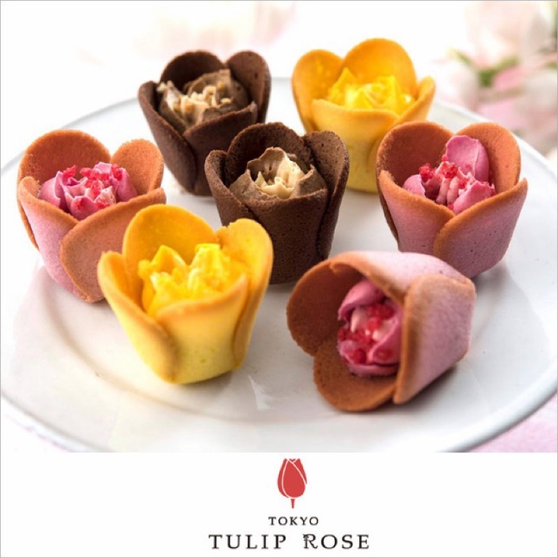 <DxS>日本🇯🇵Tokyo Tulip Rose 鬱金香夢幻花朵點心