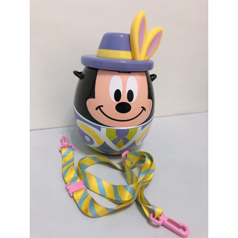《迪士尼Disney現貨》東京迪士尼2014復活節米奇爆米花桶。絕版