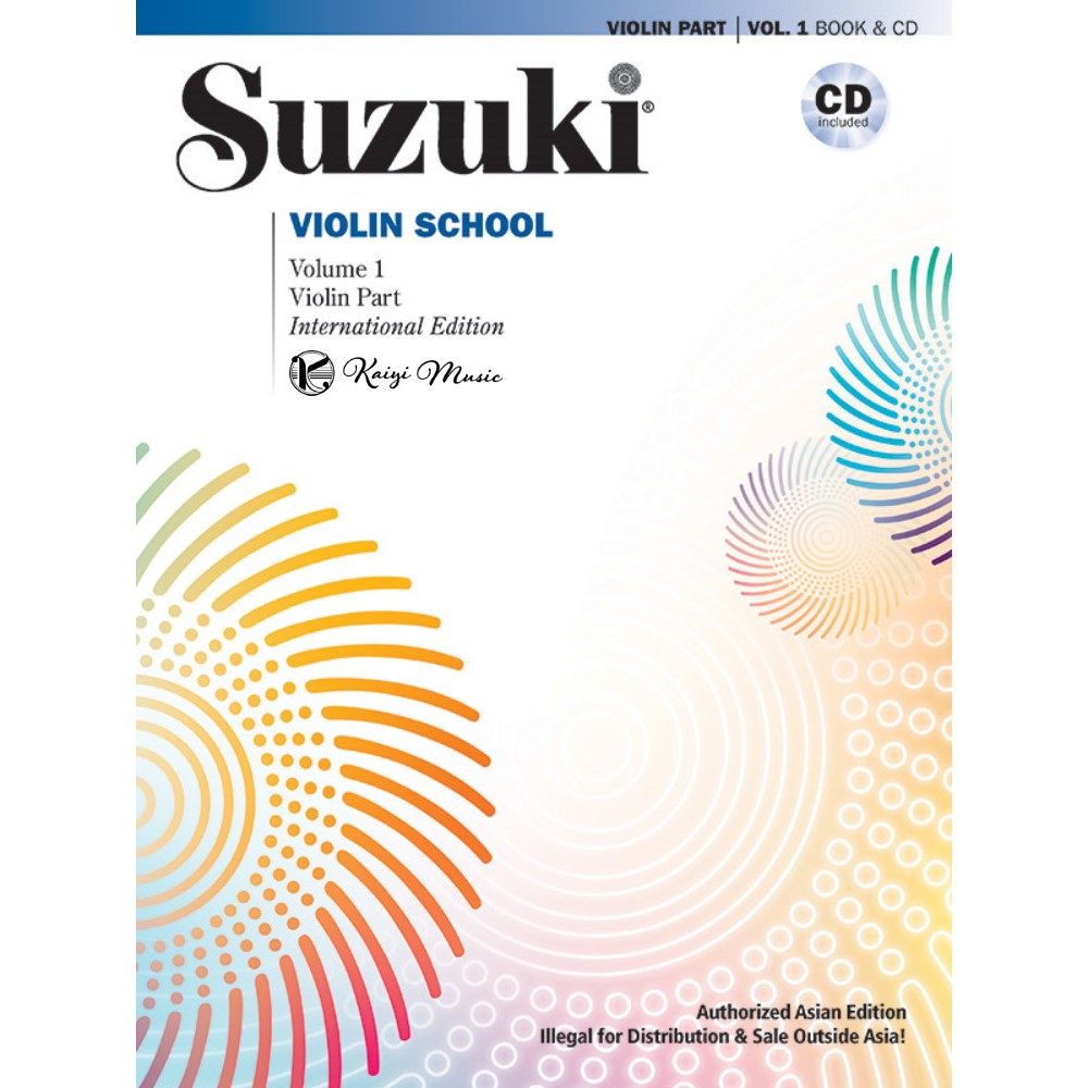 【凱翊︱AF】鈴木小提琴教本附CD第1-8冊Suzuki Violin Book &amp; CDVol.1-8結帳5%蝦幣回饋