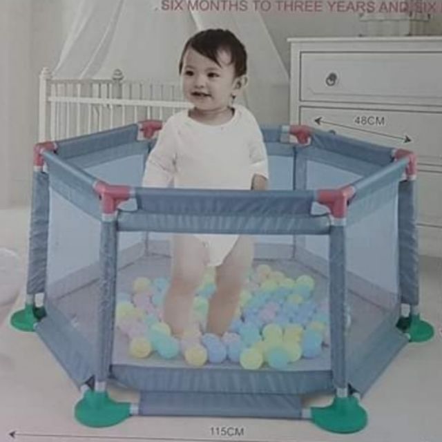 六角兒童安全遊戲圍欄 蝦皮購物