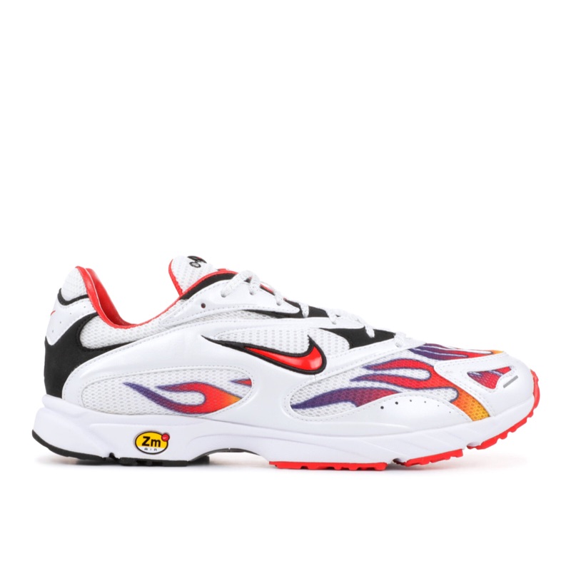 Supreme x Nike Zoom Streak Spectrum 火焰鞋 老爹鞋 白色 US9 US10.5