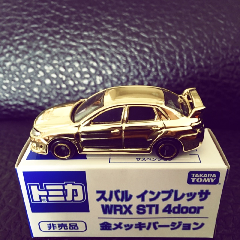 Tomica TAKARA TOMY 多美 非賣品 非売品 速霸陸 Subaru IMPREZA WRX STI 金 金色 多美小汽車 會場 限定 會場限定 高雄 面交