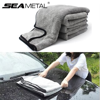 SEAMETAL超細纖維布 清潔不傷車 洗車毛巾 汽車門窗護理 加厚清潔強力吸水 汽車家用汽車配件