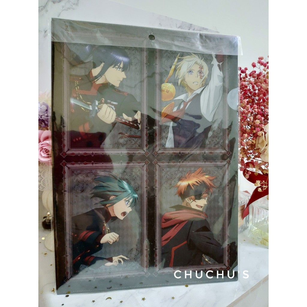 全新 驅魔少年d Gray Man Hallow 日版a4資料夾亞連沃克神田優拉比利娜莉帝奇米克蘿特 蝦皮購物