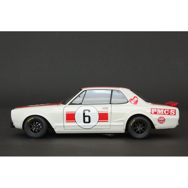 全新未拆封 Autoart 1 18 初代nissan Skyline Gtr Kpgc10 1971 6號車 蝦皮購物