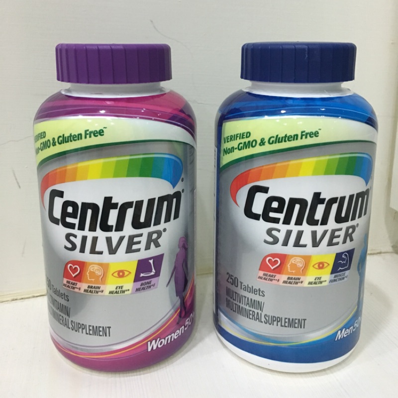 &lt;代購&gt;Centrum silver 250ct 銀寶善存 250錠 50+