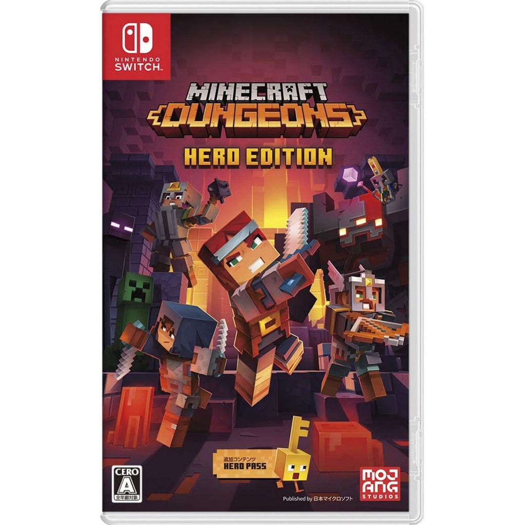Ns Switch 我的世界地下城英雄版minecraft Dungeons 英文11區 蝦皮購物