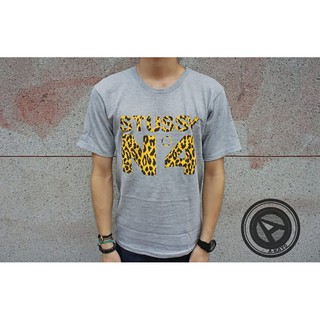 STUSSY CHEETAH NO4 TEE 短T 灰【STUSSY0074】【A-KAY0】