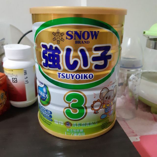 雪印強子3奶粉【1~7歲成長奶粉】900g