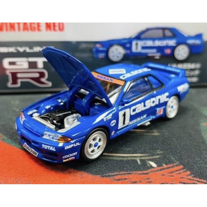 TOMYTEC Tomica Tlv LV-N234a 日產 Calsonic skyline天際線 GT-R R32