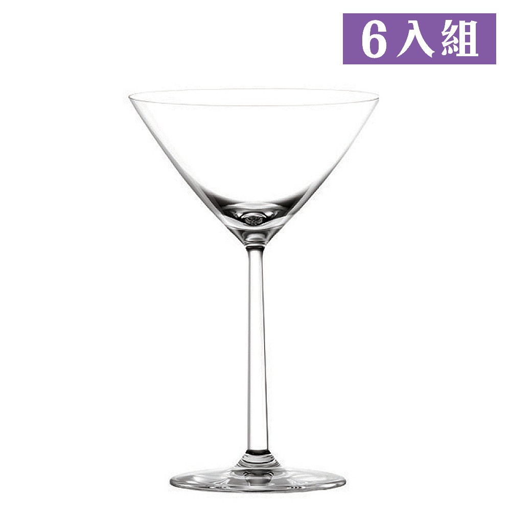 【泰國LUCARIS】上海系列馬丁尼酒杯230ml-6入組《拾光玻璃》