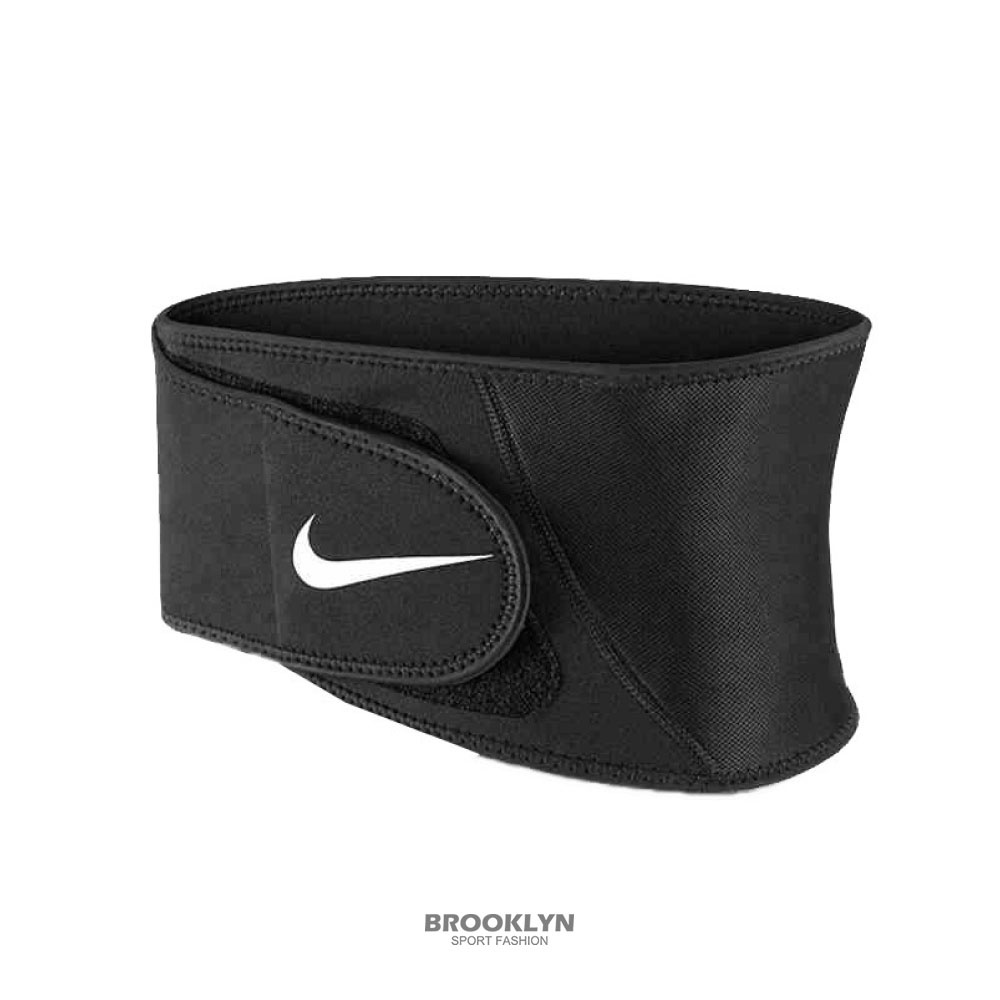 NIKE 護腰 3.0 單入 護具 運動防護 健身護具 黑 加壓 防護 (布魯克林) DA6941-010