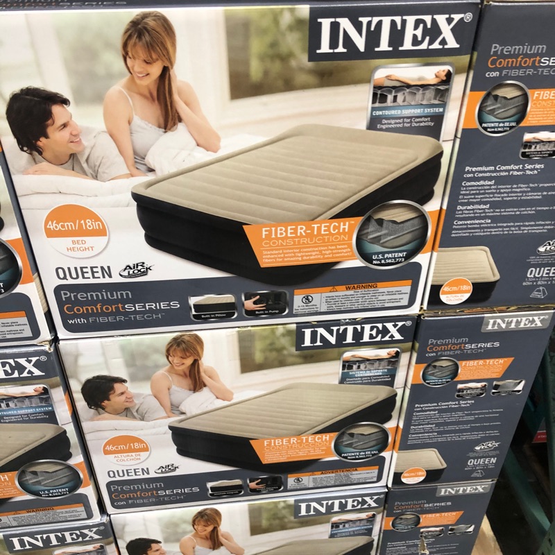 INTEX 雙人充氣床 好市多購入