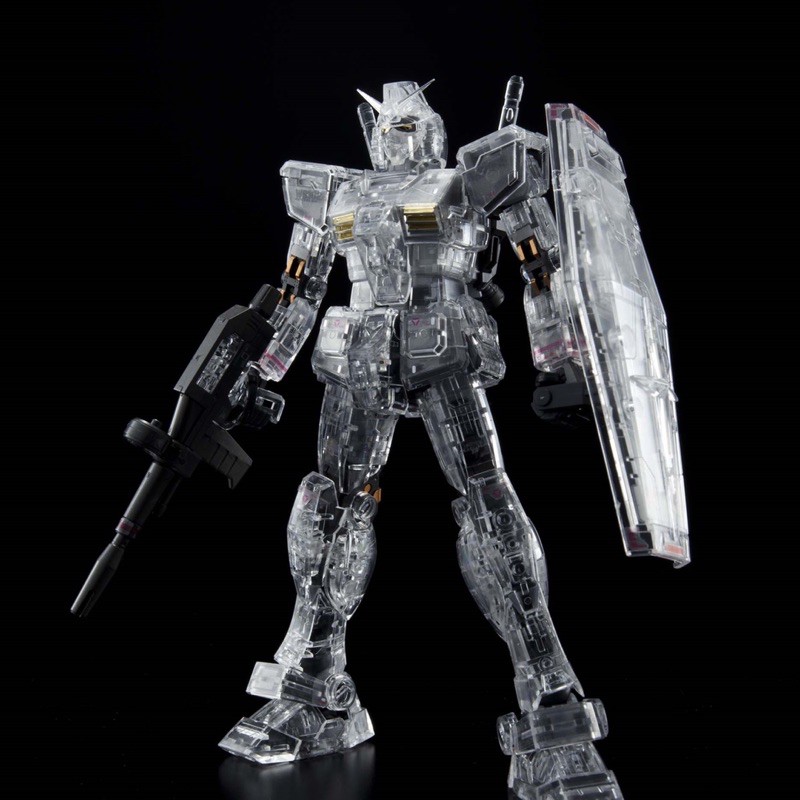 最後一盒 RG 1/144 RX-78-2 MECHANICAL CLEAR VER 2020展場限定透明版 彩透 透明