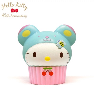 日本三麗鷗Kitty凱蒂貓蛋糕熊可愛軟捏捏