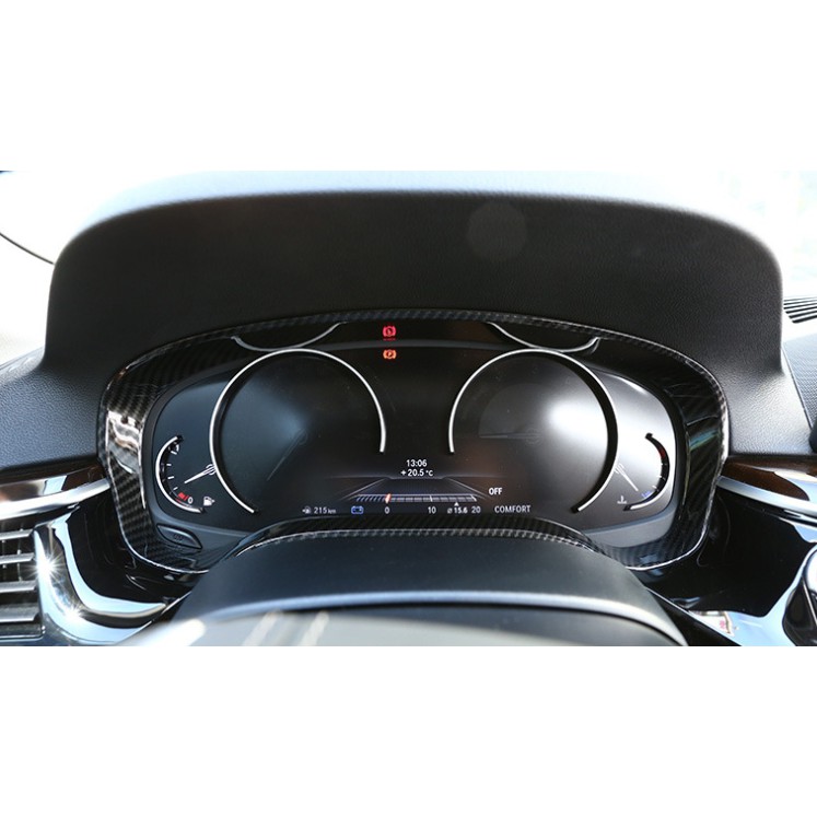 ~歐力斯~寶馬 BMW 520i 520d 530i 530d 540i G30 儀表框 儀錶框 儀表板裝飾框 碳纖維紋